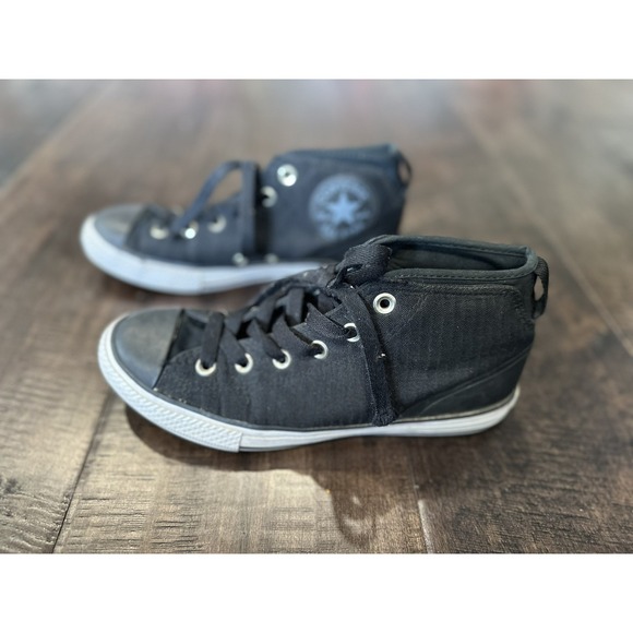 Converse All Star 657529C Youth High Street Size 5 Black - Picture 1 of 6